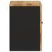 Armoire de salle de bain murale 38x33x48cm bois massif manguier - Photo n°5