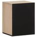 Armoire de salle de bain murale 38x33x48cm bois massif manguier - Photo n°5