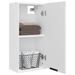 Armoire de salle de bain murale Blanc 32x20x67 cm - Photo n°5