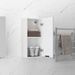 Armoire de salle de bain murale Blanc brillant 32x20x67 cm - Photo n°4