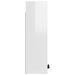 Armoire de salle de bain murale Blanc brillant 32x20x67 cm - Photo n°7