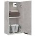 Armoire de salle de bain murale Gris béton 32x20x67 cm - Photo n°5