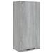 Armoire de salle de bain murale Sonoma gris 32x20x67 cm - Photo n°2