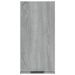 Armoire de salle de bain murale Sonoma gris 32x20x67 cm - Photo n°6