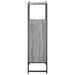 Armoire de salle de bain sonoma gris 33x33x120,5 cm - Photo n°7