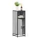 Armoire de salle de bain sonoma gris 35x37,5x100 cm - Photo n°1