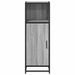 Armoire de salle de bain sonoma gris 35x37,5x100 cm - Photo n°5