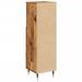 Armoire de salle de bain vieux bois 30x30x100cm bois ingénierie - Photo n°6