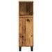 Armoire de salle de bain vieux bois 30x30x100cm bois ingénierie - Photo n°4