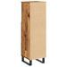 Armoire de salle de bain vieux bois 30x30x100cm bois ingénierie - Photo n°6