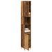 Armoire de salle de bain vieux bois 30x30x190cm bois ingénierie - Photo n°3