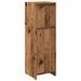 Armoire de salle de bain vieux bois 30x30x95 cm bois ingénierie - Photo n°2