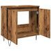 Armoire de salle de bain vieux bois 58x33x60 cm bois ingénierie - Photo n°7