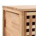 Armoire de salle de bains 41x41x91 cm Bois de noyer massif - Photo n°5