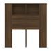 Armoire de tête de lit Chêne marron 100x18,5x104,5 cm - Photo n°4