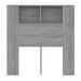 Armoire de tête de lit Sonoma gris 100x18,5x104,5 cm - Photo n°4