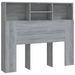 Armoire de tête de lit Sonoma gris 120x19x103,5 cm - Photo n°2