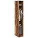 Armoire dressing 2 penderies 1 étagère 30 cm - Collection Laker - Photo n°1