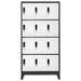 Armoire en acier Koface 90 cm – 12 casiers avec fermeture à clé - Photo n°1