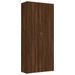 Armoire en bois 2 portes multifonctions Bakari 80 cm - Pratique et sobre - Photo n°1