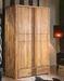 Armoire en chêne massif 2 portes Valoria 156 cm - Photo n°7