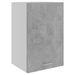 Armoire haute de cuisine Gris béton 39,5x31x60 cm - Photo n°1