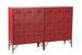Armoire industrielle 9 tiroirs métal rouge Viho L 86 cm - Photo n°5
