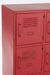 Armoire industrielle 9 tiroirs métal rouge Viho L 86 cm - Photo n°6