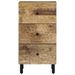 Armoire latérale 40x33x75 cm bois massif de manguier - Photo n°3