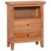 Armoire latérale 60x30x75 cm Bois d'acajou massif - Photo n°1