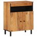 Armoire latérale 60x33x75 cm bois massif d'acacia - Photo n°1