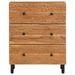 Armoire latérale 60x33x75 cm bois massif d'acacia - Photo n°5