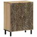 Armoire latérale 60x33x75 cm bois massif de manguier - Photo n°1