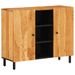 Armoire latérale 90x33x75 cm bois massif d'acacia - Photo n°1