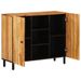 Armoire latérale 90x33x75 cm bois massif d'acacia - Photo n°4