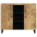 Armoire latérale 90x33x75 cm bois massif de manguier - Photo n°5