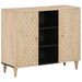 Armoire latérale 90x33x75 cm bois massif de manguier - Photo n°1