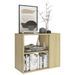 Armoire latérale Chêne sonoma 60x30x50 cm - Photo n°1