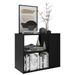 Armoire latérale Noir 60x30x50 cm - Photo n°1