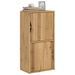 Armoire latérale ODDA 40x24x79 cm bois massif pin - Photo n°1