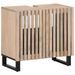 Armoire lavabo de bain 62x34x58 cm bois massif de manguier - Photo n°1