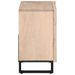 Armoire lavabo de bain 62x34x58 cm bois massif de manguier - Photo n°4