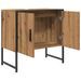 Armoire lavabo de salle de bain chêne artisanal 60x33x60 cm - Photo n°5