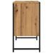 Armoire lavabo de salle de bain chêne artisanal 60x33x60 cm - Photo n°6