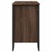 Armoire lavabo de salle de bain chêne marron 60x35x60 cm - Photo n°5