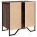 Armoire lavabo de salle de bain chêne marron 60x35x60 cm - Photo n°6