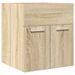 Armoire lavabo de salle de bain chêne sonoma 41x38,5x46 cm - Photo n°2