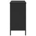 Armoire lavabo de salle de bain noir 80x30x60 cm - Photo n°7