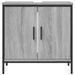 Armoire lavabo de salle de bain sonoma gris 60x30x60 cm - Photo n°5