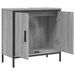 Armoire lavabo de salle de bain sonoma gris 60x30x60 cm - Photo n°6